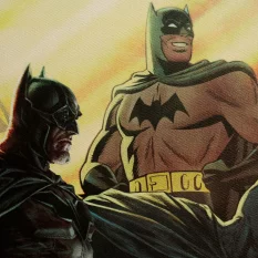 DC Comics Lithographie Batman 85th Anniversary Limited Edition 42 x 30cm