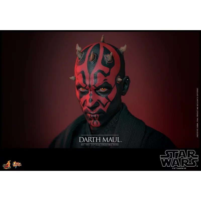 Hot Toys MMS748 Star Wars Episode I: La Menace Fantôme Collectible Action Figurine 1/6 Dark Maul 29cm