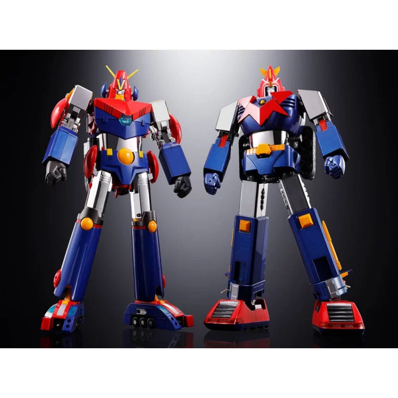 Super Electromagnetic Machine Voltes V Figure Diecast Soul of Chogokin GX31 SP Com Battler V Chogokin