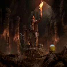 Indiana Jones Statue 1/10 Art Scale Deluxe Indiana Jones 40cm