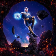 Marvel Statue 1/10 Deluxe Art Scale Nova 41cm