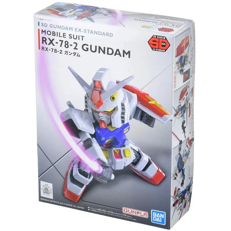 SD Gundam Maquette Ex-Standard 001 RX-78-2 Gundam 8cm