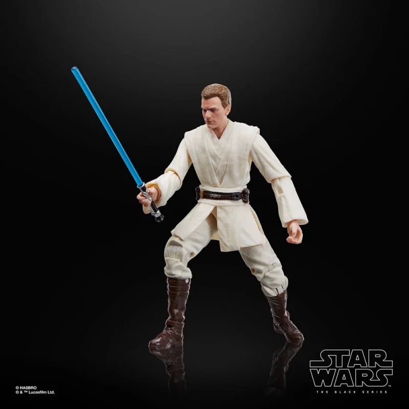 Star Wars Episode I Black Series Pack de 3 Action Figurines Qui-Gon Jinn, Darth Maul, Obi-Wan Kenobi 15cm