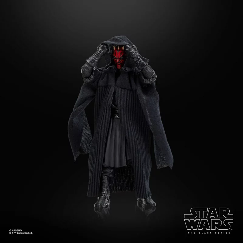 Star Wars Episode I Black Series Pack de 3 Action Figurines Qui-Gon Jinn, Darth Maul, Obi-Wan Kenobi 15cm