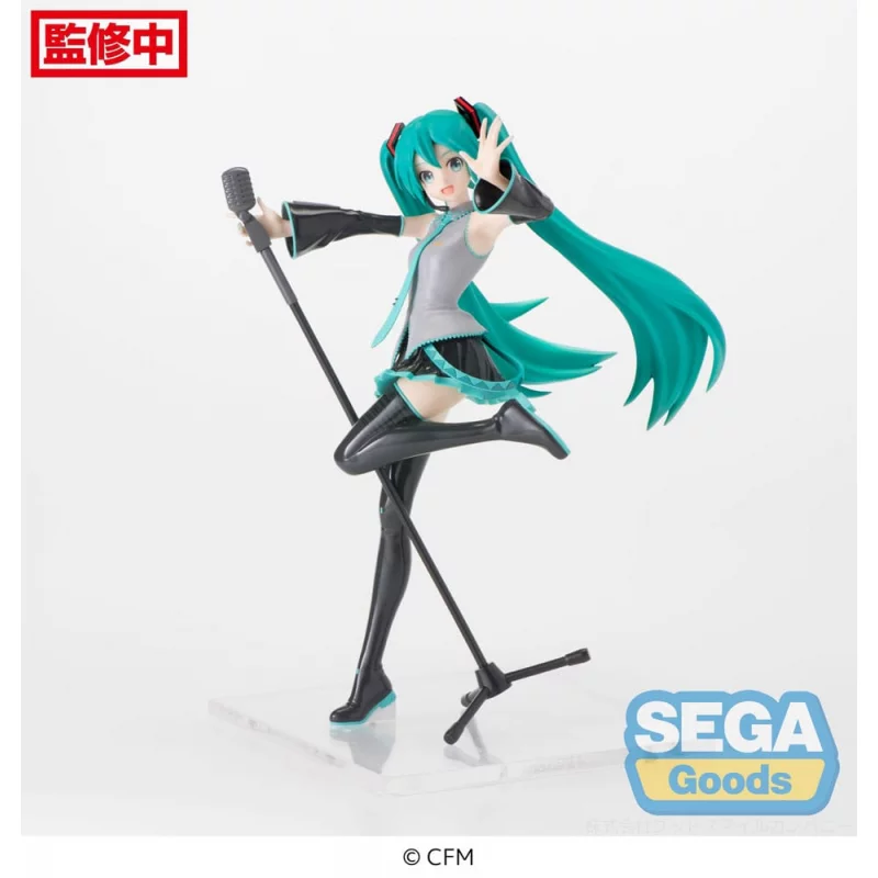 Hatsune Miku Series Figurine Luminasta Project DIVA MEGA39&#039;s 15th DIVA Ver. 18cm