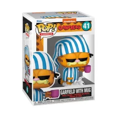Funko Pop! Comics: Garfield Con Tazza – Figura In Vinile Da Collezione 9,5 Cm – Regalo Ufficiale