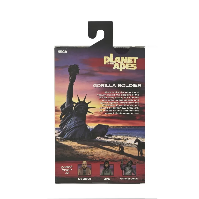 La Planète des Singes Pack 4 Figurines 17cm