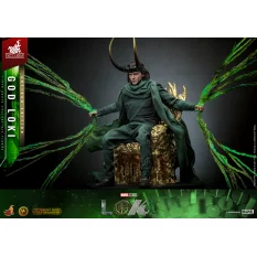 Hot Toys DX41AE Marvel Loki Collectible Action Figurine 1/6 God Loki (Artisan Edition) 31cm