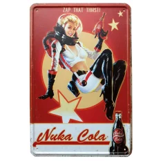 Fallout Metal Plate Nuka...