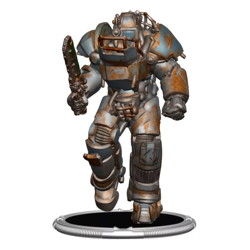 Fallout Figures Raider &amp; Vault Boy (Strong) Set E 7cm