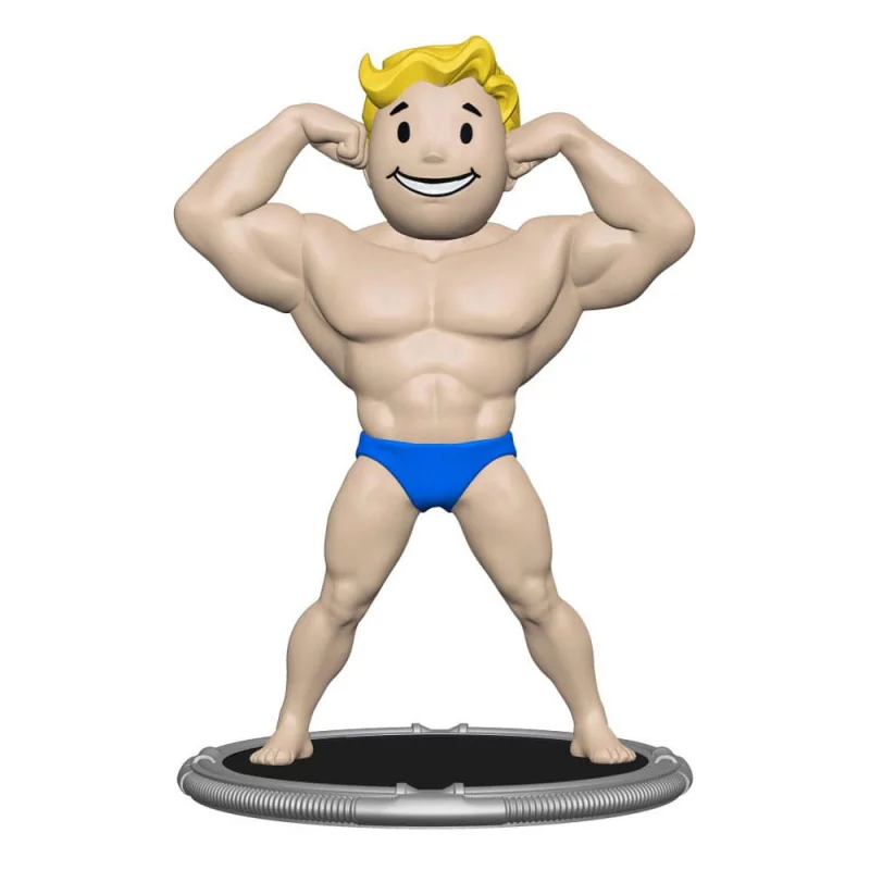 Fallout Figures Raider &amp; Vault Boy (Strong) Set E 7cm