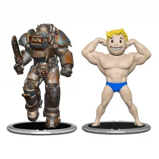Fallout Figures Raider & Vault Boy (Strong) Set E 7cm