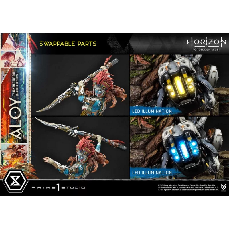 Horizon Forbidden West Statue 1/4 Aloy Bonus Version 69cm