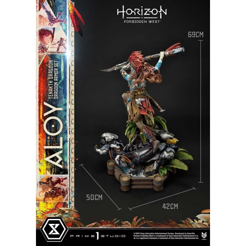 Horizon Forbidden West Statue 1/4 Aloy Bonus Version 69cm