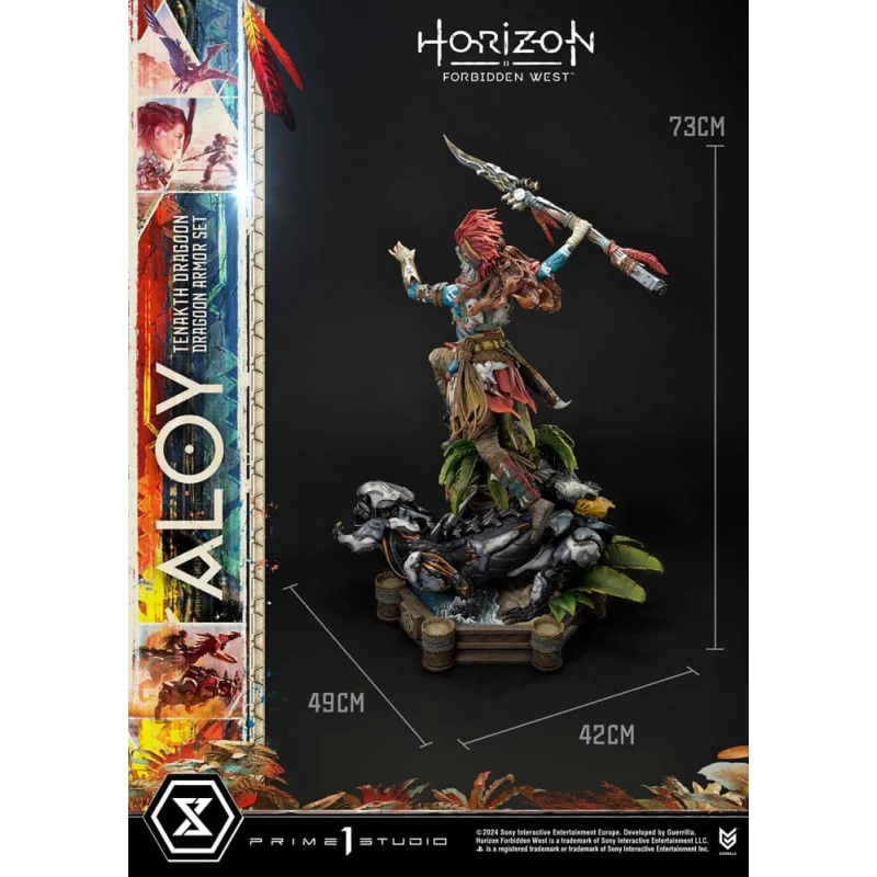 Horizon Forbidden West Statue 1/4 Aloy Bonus Version 69cm