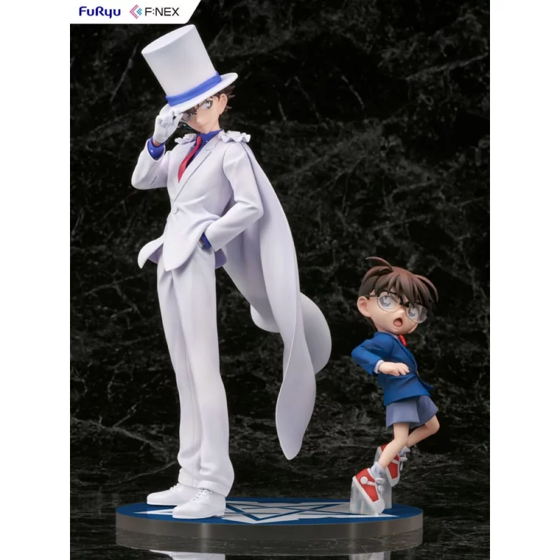 Case Closed F:NEX Figure 1/7 Conan Edogawa &amp; Kid the Phantom Thief 29cm