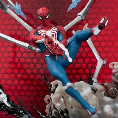 Marvel's Spider-Man 2 Figurine Gallery Deluxe diorama Spider-Man (Gamerverse) 30cm