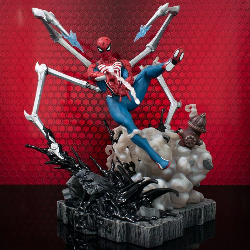 Marvel&#039;s Spider-Man 2 Figurine Gallery Deluxe diorama Spider-Man (Gamerverse) 30cm