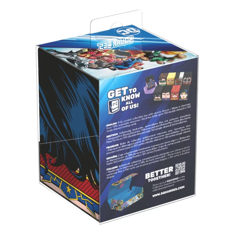 Squaroes DC Justice League Deck Case Wonder Woman