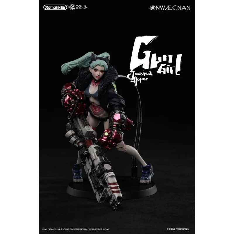 Gun Girl Regular Edition Series 1 Action Figure 1/12 Romankey X