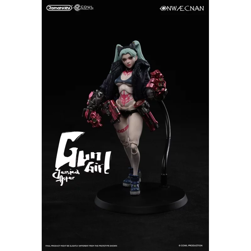 Gun Girl Regular Edition Series 1 Action Figure 1/12 Romankey X