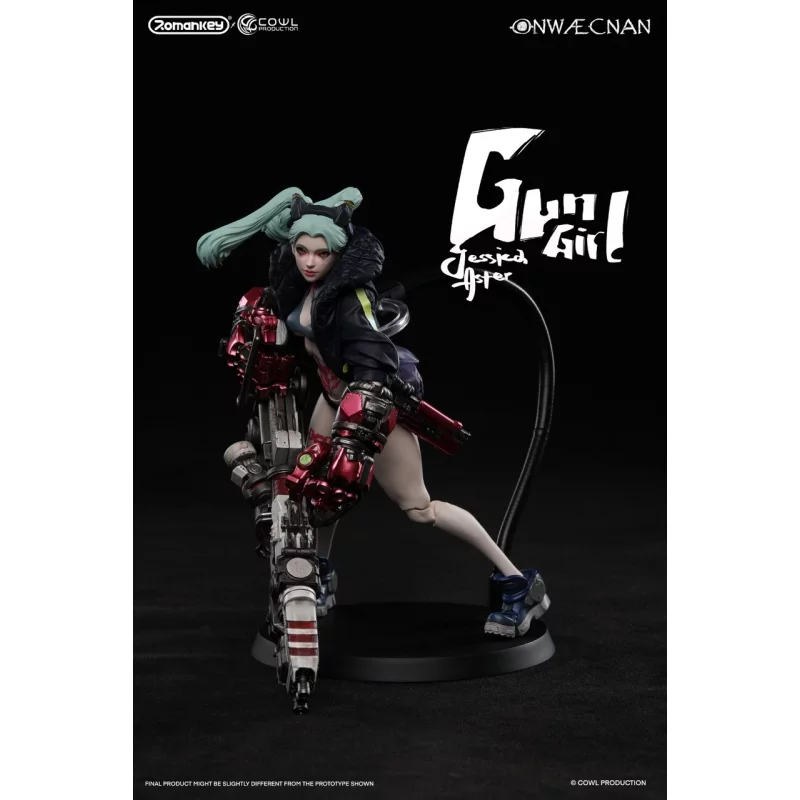Romankey x Cowl - 1/12 Gun Girl Action Figure(Standard