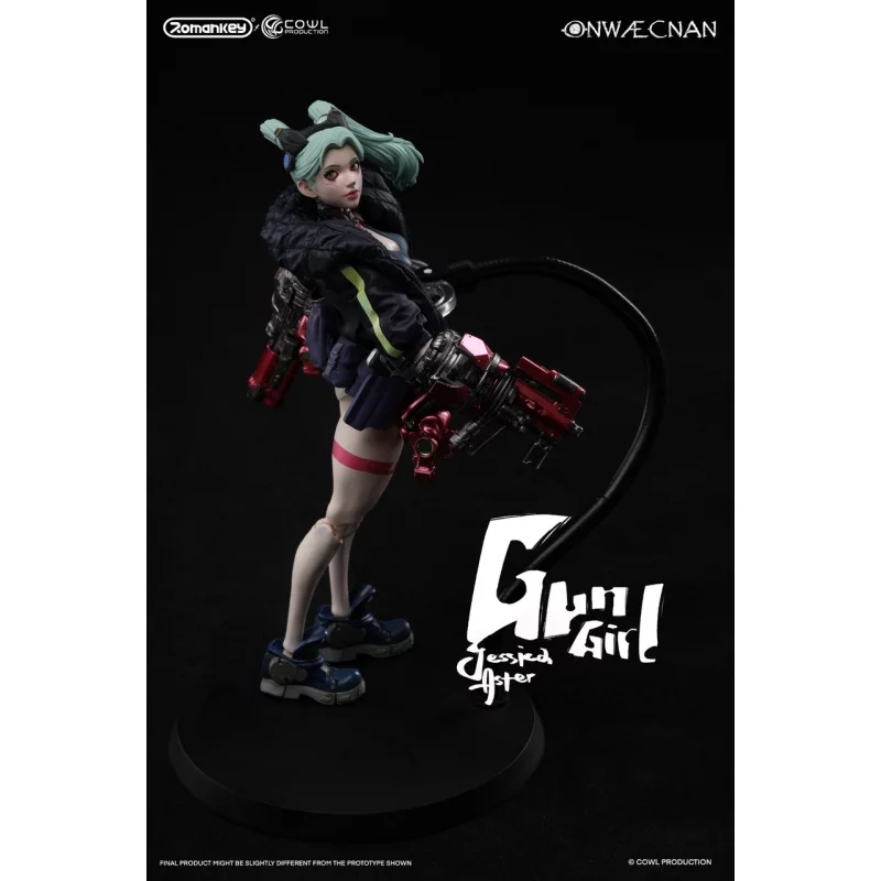Gun Girl Deluxe Edition Series 1 Action Figure 1/12 Romankey X COWL RC003D