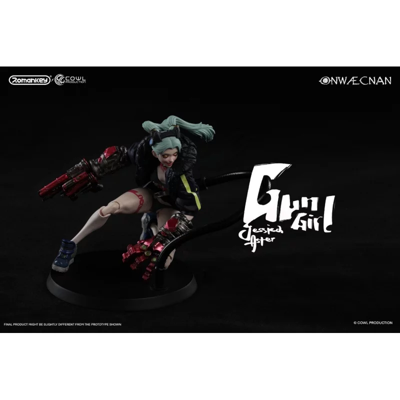 Gun Girl Deluxe Edition Series 1 Action Figure 1/12 Romankey X COWL RC003D