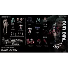 Gun Girl Deluxe Edition Series 1 Action Figure 1/12 Romankey X COWL RC003D