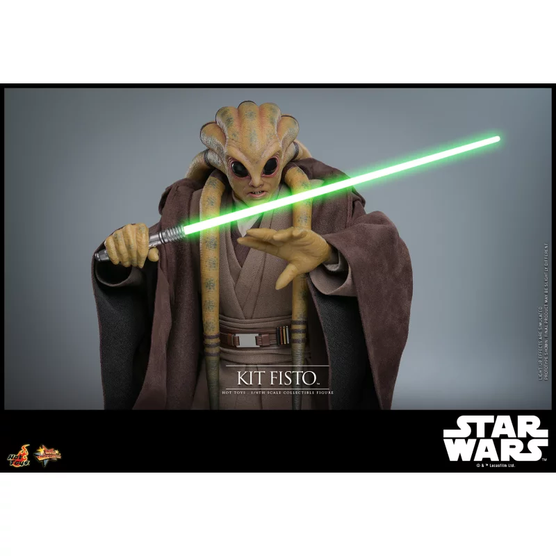 Hot Toys MMS751 Star Wars Episode III: Revenge of the Sith Collectible Action Figure 1/6 Kit Fisto 32cm
