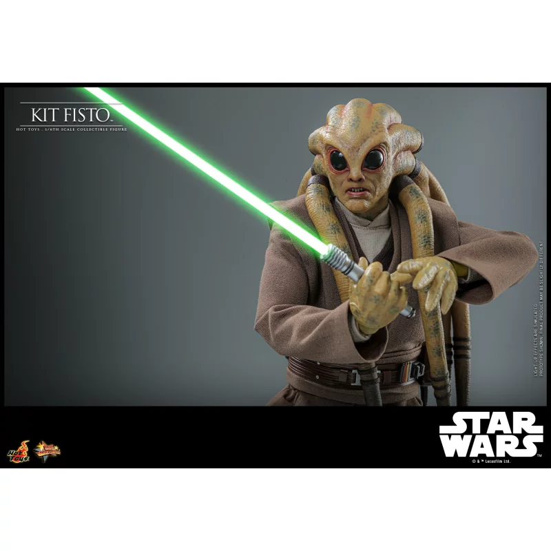 Hot Toys MMS751 Star Wars Episode III: Revenge of the Sith Collectible Action Figure 1/6 Kit Fisto 32cm