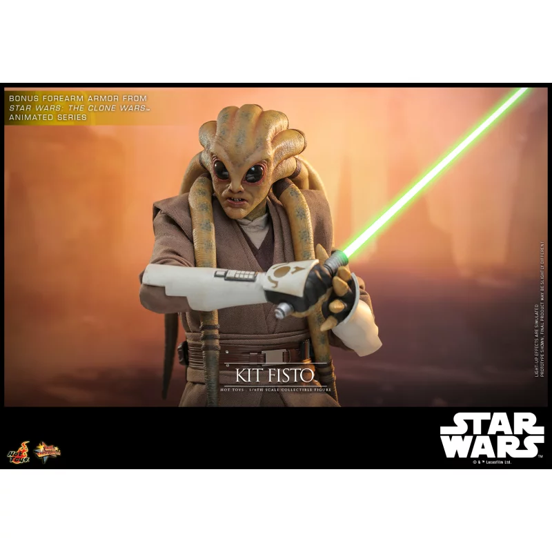 Hot Toys MMS751 Star Wars Episode III: Revenge of the Sith Collectible Action Figure 1/6 Kit Fisto 32cm