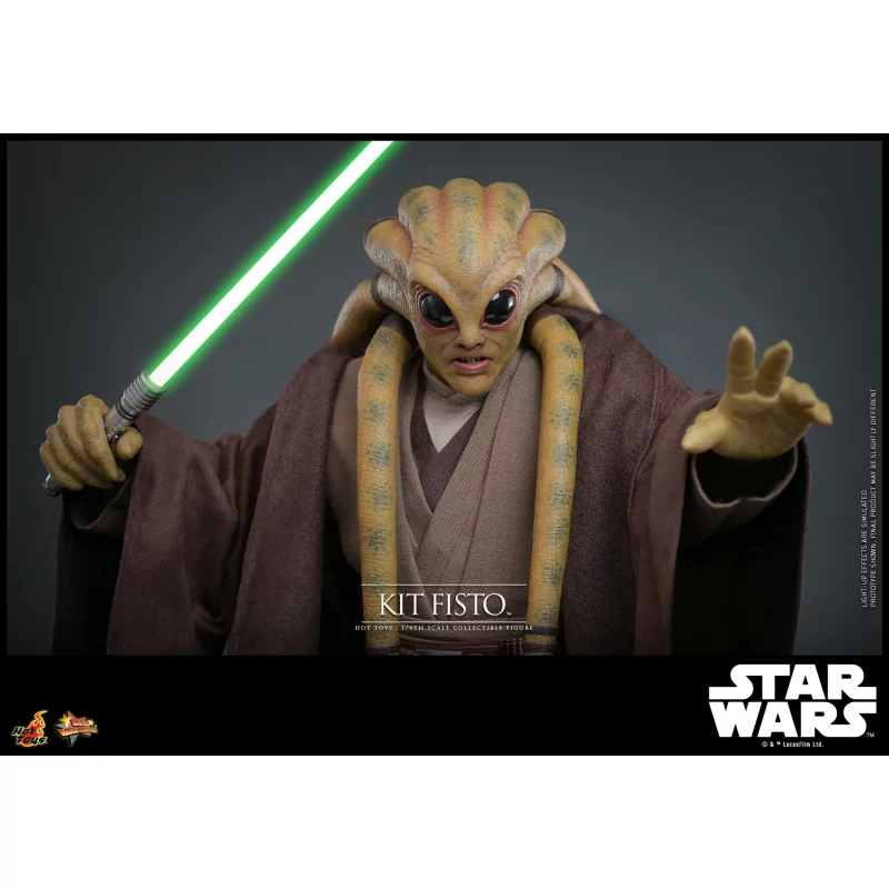 Hot Toys MMS751 Star Wars Episode III: Revenge of the Sith Collectible Action Figure 1/6 Kit Fisto 32cm