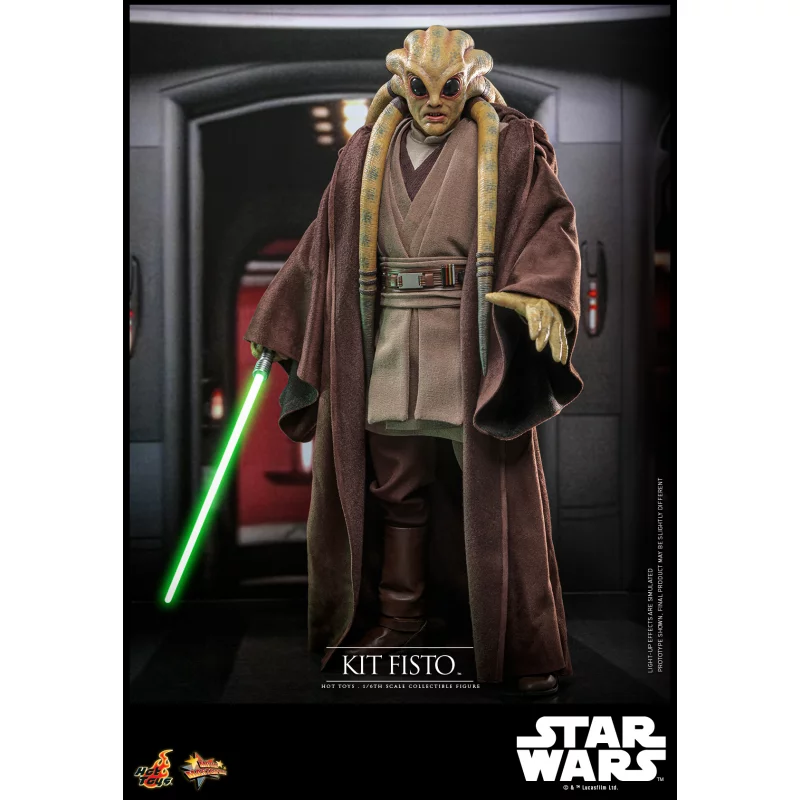 Hot Toys MMS751 Star Wars Episode III: Revenge of the Sith Collectible Action Figure 1/6 Kit Fisto 32cm