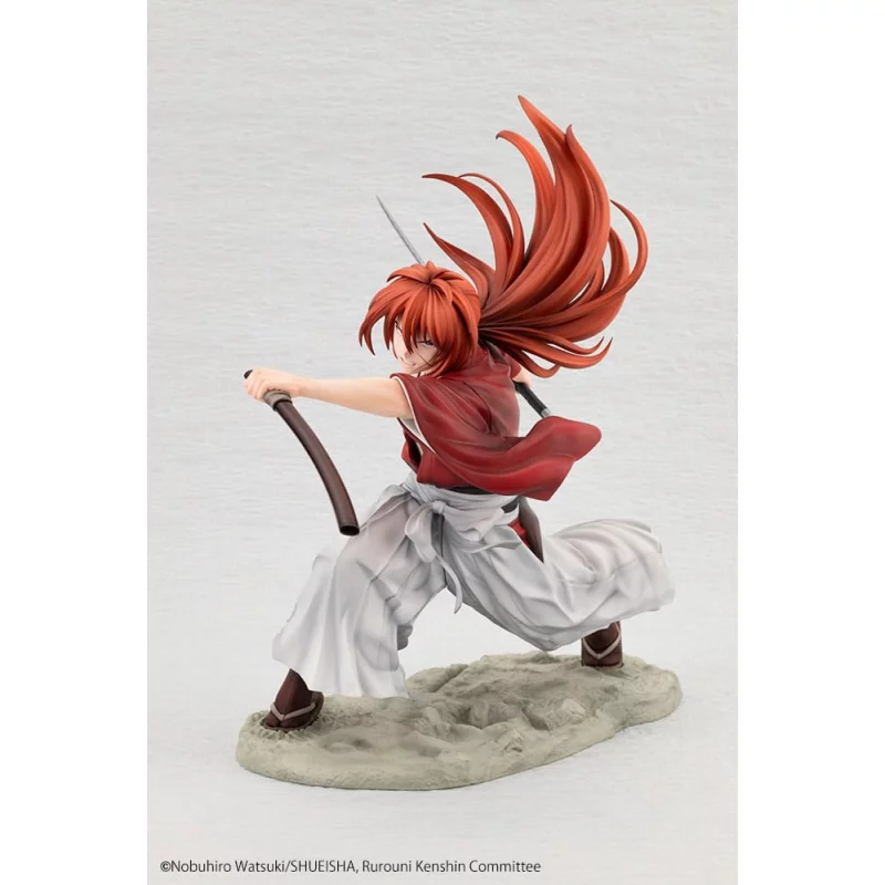 Rurouni Kenshin Figure ARTFXJ 1/8 Kenshin Himura 20cm