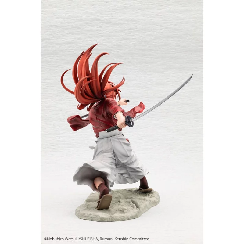 Rurouni Kenshin Figure ARTFXJ 1/8 Kenshin Himura 20cm