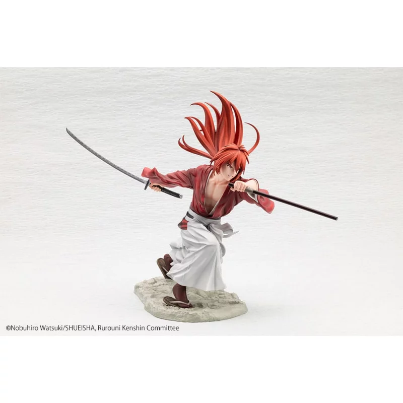 Rurouni Kenshin Figure ARTFXJ 1/8 Kenshin Himura 20cm