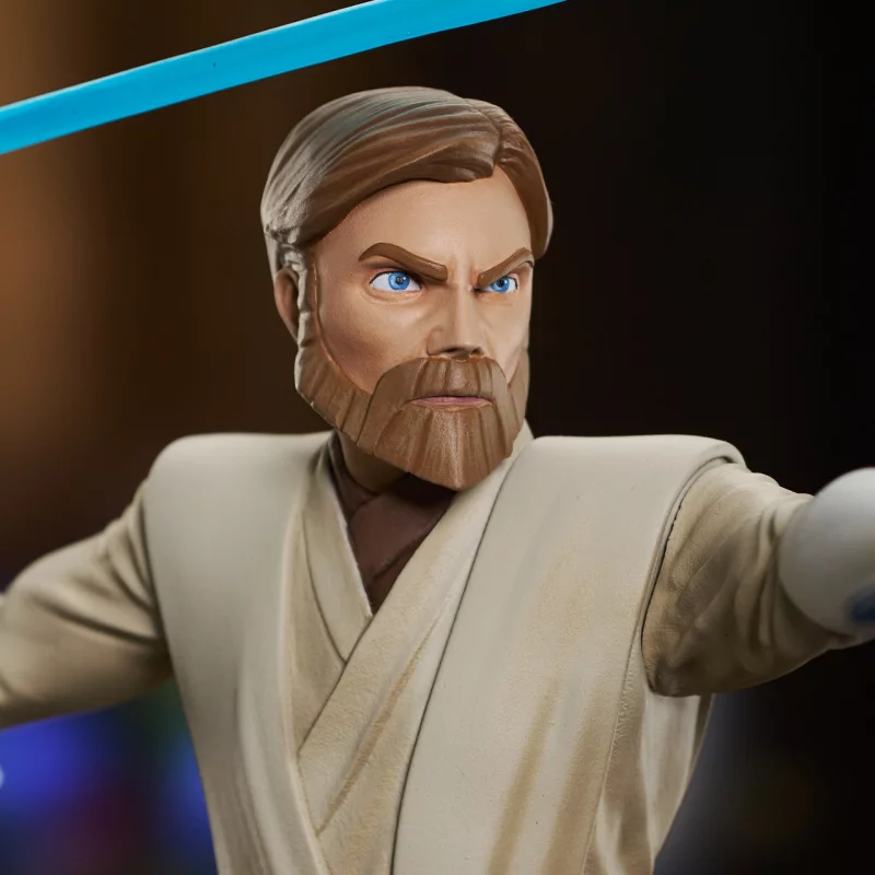 Star Wars: The Clone Wars Deluxe Gallery Figurine General Obi-Wan Kenobi 23cm