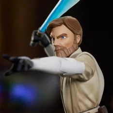 Star Wars: The Clone Wars Deluxe Gallery Figurine General Obi-Wan Kenobi 23cm