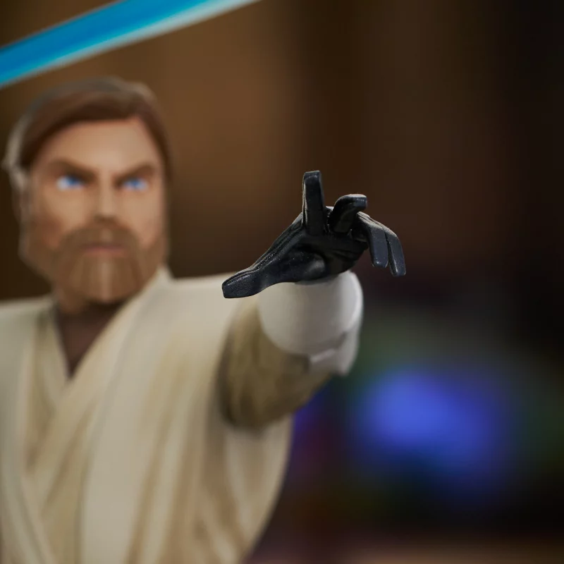 Star Wars: The Clone Wars Deluxe Gallery Figurine General Obi-Wan Kenobi 23cm