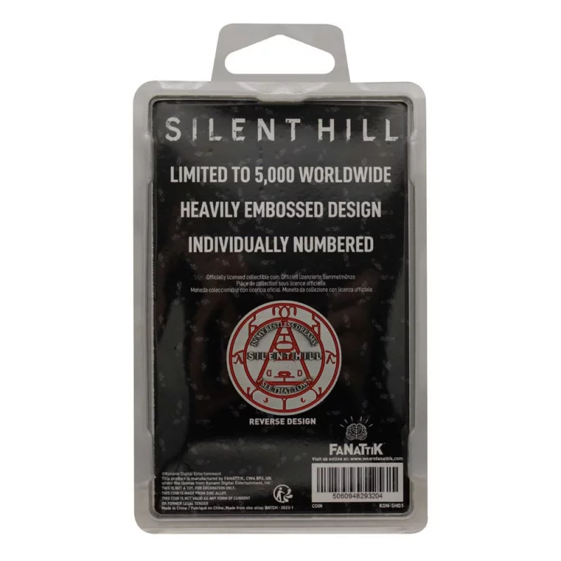 Seal Of Metatron Fanatikk FaNaTtik Silent Hill Seal Of Metatron Médaillon Métal Édition Limitée - Collection