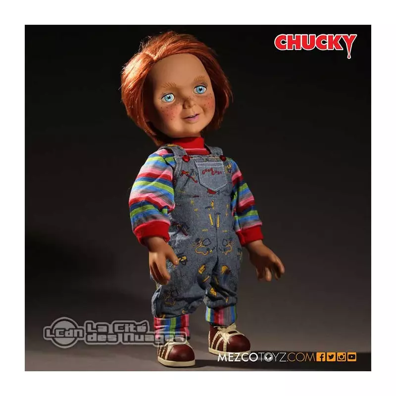 Mezco Toys Chucky - Child's Play 2 - Poupée parlante Designer Series 38cm :  : Jeux et Jouets