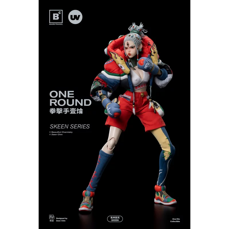 Beautiful Chemistry SKEEN Series Boxer One Round Collectible Action Figure 1/6 UV202405