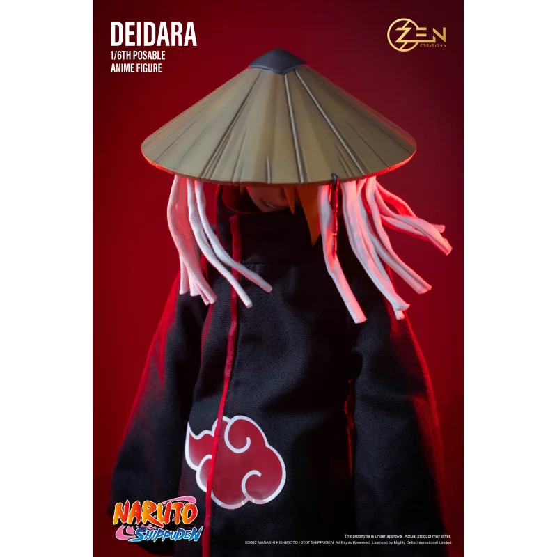 Naruto Shippuden Collectible Action Figure 1/6 Deidara Deluxe Version Zen Creations PAF004D