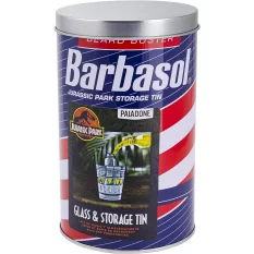 Jurassic Park Barbasol Verre avec Boite Métal 400ml