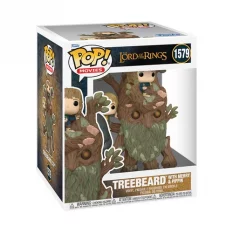 Le Seigneur des Anneaux POP! Super Sylvebarbe Treebeard Merry & Pippin Figurine 15cm N°1579