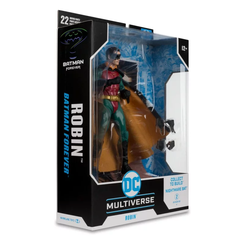 DC Comics Action Figurine Build A Megafig Batman Forever Nightmare Robin (Gold Label) 18cm