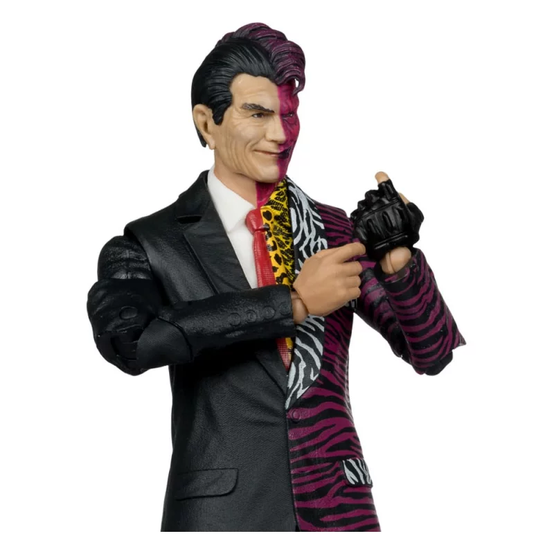 DC Comics Action Figure Build A Megafig Batman Forever Nightmare Two Face 18cm