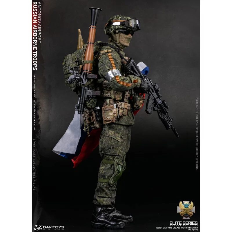 Russian Airborne Troops Antonov Airport Senior Rifleman Collectible Action Figure 1/6 78105 DAMTOYS