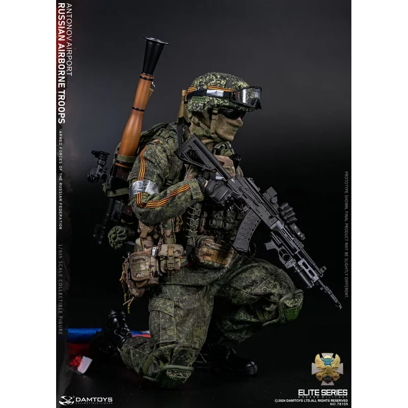 Russian Airborne Troops Antonov Airport Senior Rifleman Collectible Action Figure 1/6 78105 DAMTOYS